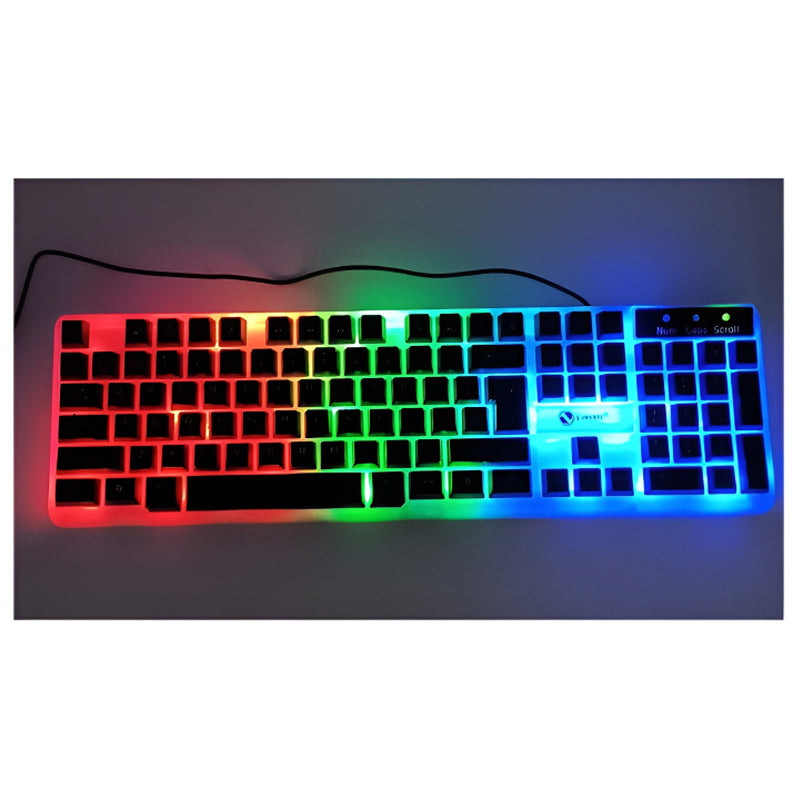 TX35 Limeide RGB Suspension Backlit Lightweight Luminous Wired Gaming Keyboard