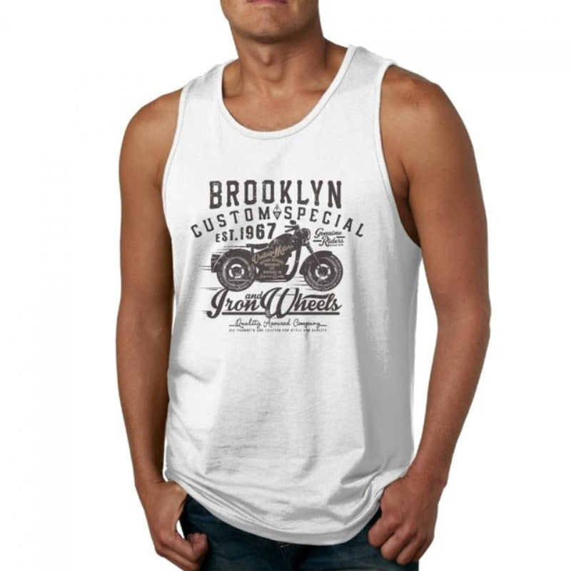 Pack Of 3 Men’s 180gsm High Quality Knitted Single Jersey Printed Sleeveless Cotton T-Shirts