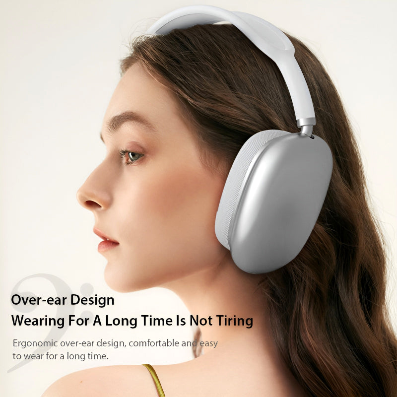 P9 Bluetooth Wireless Noise-Cancelling Stereo Headphones with Mic for Sports & Gaming