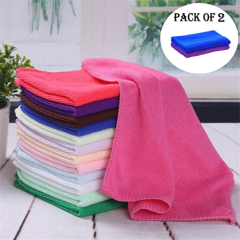 Pack Of 2 Pcs – 135*70cm Microfiber Bath Towels, Super Absorbent And Soft Care Towels