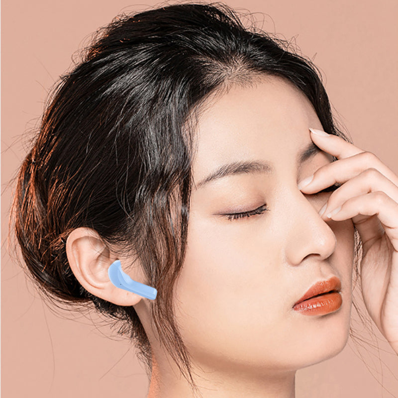 Bluetooth Compatible 5.3 LED Power Digital Display Stereo Sound Transparent Wireless Earbuds