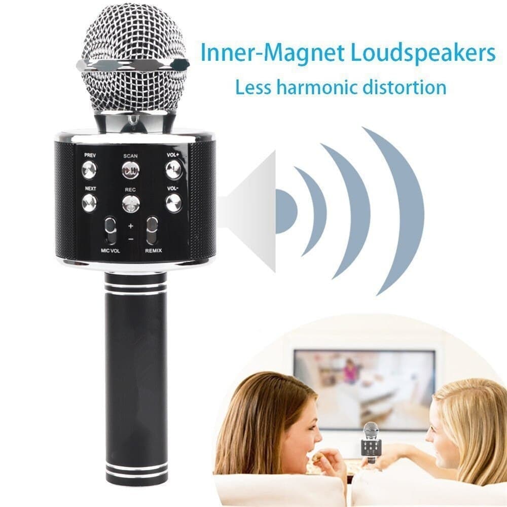 WS-858 Bluetooth Wireless Handheld Karaoke Mini Mic