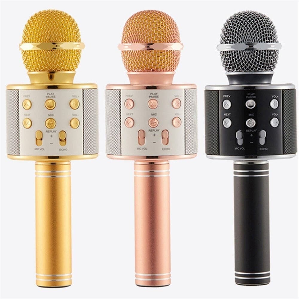 WS-858 Bluetooth Wireless Handheld Karaoke Mini Mic