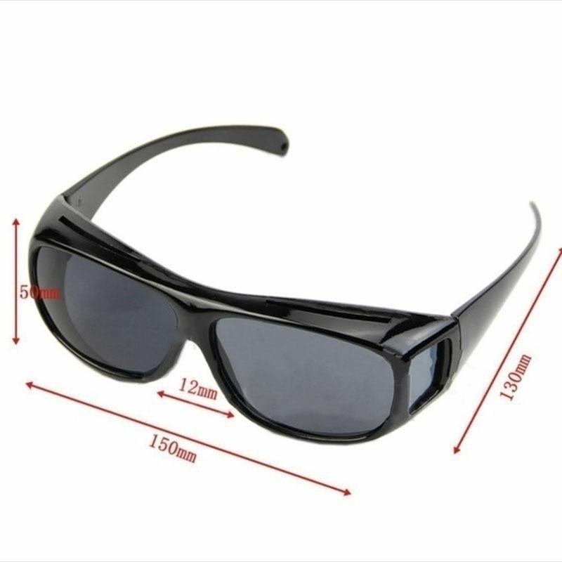 Pack Of 2 HD Night Vision Glasses for Night Driving Protective Eyewear Anti Glare and Sunglasses