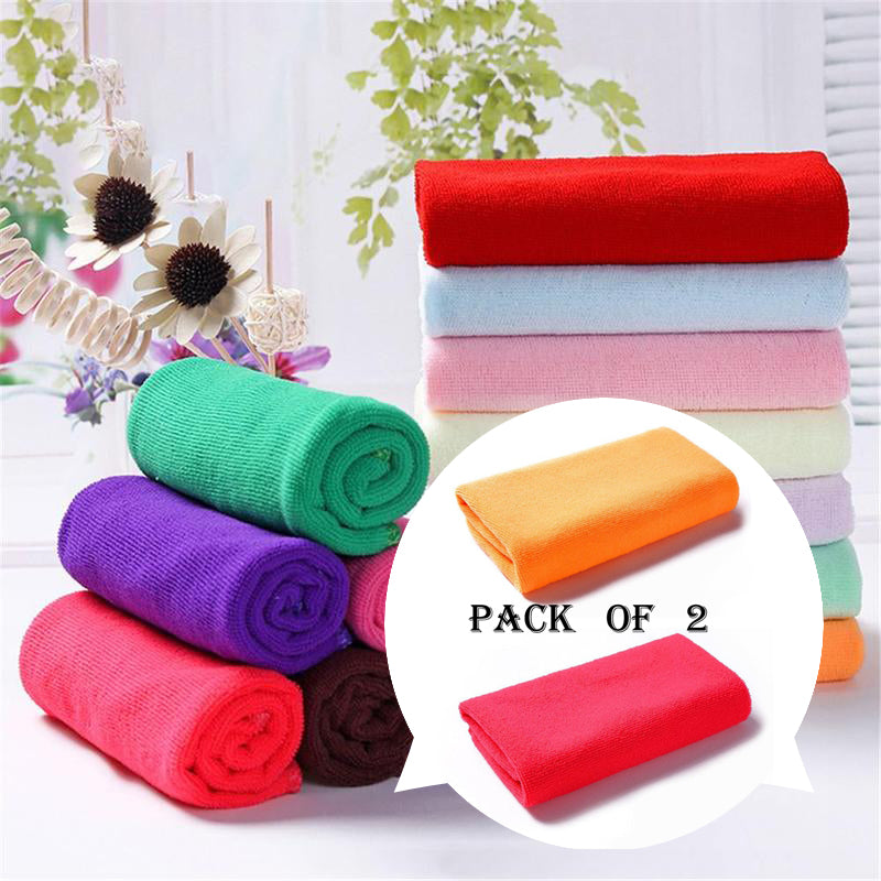 Pack Of 2 Pcs – 135*70cm Microfiber Bath Towels, Super Absorbent And Soft Care Towels